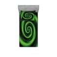 thumbnail image 1 of Ambesonne Green Fitted Sheet & Pillow Sham Set, Abstract Spirals, Twinxl, Green, 1 of 2