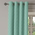 thumbnail image 1 of Ambesonne Green Grommet Curtain Single Panel, Vintage Victorian Ornate, 50"x60", Turquoise Seafoam, 1 of 5
