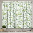 thumbnail image 1 of Ambesonne Green Leaf Kitchen Curtains, Olive Tree, 55"x39", Avocado Green, 1 of 3