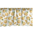 thumbnail image 1 of Ambesonne Green Orange Window Valance, Slices of Oranges, 54" X 12", Pale Orange Fern Green, 1 of 3