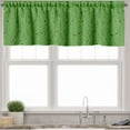 thumbnail image 1 of Ambesonne Green Valance Pack of 2, Grass Growth Abstract, 42"X18", Lime Green Emerald, 1 of 5