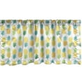 thumbnail image 1 of Ambesonne Green and Yellow Valance Pack of 2, Hawaii Foliage, 42"X12", Apple Green Sea Green, 1 of 3