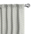 thumbnail image 1 of Ambesonne Grey 4-Panel Curtains, Vintage Chevron, 56"x84", Yellow Grey, 1 of 4