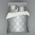 thumbnail image 1 of Ambesonne Grey Bedding Set 4 Pcs, Monochrome Victorian, Queen, Grey Pale Grey, 1 of 3