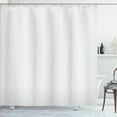 thumbnail image 1 of Ambesonne Grey Chevron Shower Curtain, Abstract Lines Waves, 69"Wx75"L, Pale Grey and White, 1 of 5