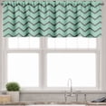 thumbnail image 1 of Ambesonne Grey Chevron Window Valance, Minimalist Retro Style, 54" X 18", Mint Green Grey, 1 of 5