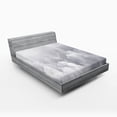thumbnail image 1 of Ambesonne Grey Fitted Sheet, Dark Clouds Moody Sky, Queen Size, Grey, 1 of 2