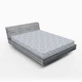 thumbnail image 1 of Ambesonne Grey Fitted Sheet, Retro Floral Celtic Art, Queen Size, Grey, 1 of 2