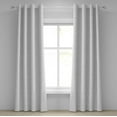thumbnail image 1 of Ambesonne Grey and White Grommet Curtain, Small Squares, 50" x 96", Grey Pale Grey and White, 1 of 6