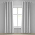 thumbnail image 1 of Ambesonne Grey Grommet Curtain, Monochrome Damask Pattern, 50" x 84", White Grey, 1 of 6