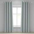 thumbnail image 1 of Ambesonne Grey Grommet Curtain, Retro Tribal Celtic Knot, 50" x 108", Pale Blue Grey, 1 of 6