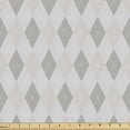 thumbnail image 1 of Ambesonne Grey Modern Fabric by the Yard Upholstery, Argyle Styled Print, 5 Yards, Pale Tan and Multicolor, 1 of 1
