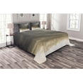 thumbnail image 1 of Ambesonne Grey Quilted Bedspread Set 3 Pcs, Cloudy Dark Sky Hurricane, King Size, Grey, 1 of 3