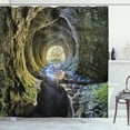 thumbnail image 1 of Ambesonne Grey Shower Curtain, Buried River, 69"Wx70"L, Grey, 1 of 5