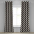 thumbnail image 1 of Ambesonne Grommet Curtain, , 50"x108", Dimgray, 1 of 5