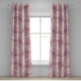 thumbnail image 1 of Ambesonne Grommet Curtain, , 50"x108", Rose Lavender Pastel Pink, 1 of 5