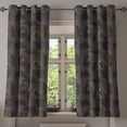 thumbnail image 1 of Ambesonne Grommet Curtain, , 50"x60", Dimgray Amber, 1 of 1