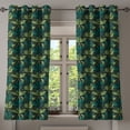 thumbnail image 1 of Ambesonne Grommet Curtain, , 50"x60", Fern Green and Jade Green, 1 of 5