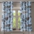 thumbnail image 1 of Ambesonne Grommet Curtain, , 50"x60", Pale Sky Blue and Purpleblue, 1 of 5