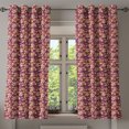 thumbnail image 1 of Ambesonne Grommet Curtain, , 50"x60", Plum Apricot and Beige, 1 of 5
