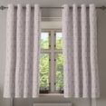 thumbnail image 1 of Ambesonne Grommet Curtain, , 50"x63", Mauve and Grey Pink, 1 of 5