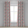 thumbnail image 1 of Ambesonne Grommet Curtain, , 50"x72", Cadet Blue Blush, 1 of 5