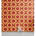 thumbnail image 1 of Ambesonne Groovy Peel & Stick Wallpaper for Home, Abstract Geometric Funky Art, 13"x100", Apricot Salmon Raspberry, 1 of 1