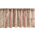thumbnail image 1 of Ambesonne Grunge Window Valance, Tree Trunk Branches Winter, 54" X 18", Grey Yellow Pale Rust, 1 of 3