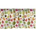 thumbnail image 1 of Ambesonne Guava Window Valance, Warm Colors Tropical Juicy, 54" X 18", Multicolor, 1 of 3