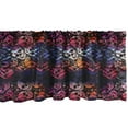 thumbnail image 1 of Ambesonne Halloween Window Valance, Mexican Sugar Skulls, 54" X 18", Multicolor, 1 of 2