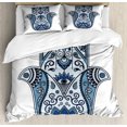 thumbnail image 1 of Ambesonne Hamsa Duvet Cover Set, , 2-Calking, Pale Blue Pale Blue, 1 of 3