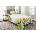thumbnail image 1 of Ambesonne Harvest Quilted Bedspread Set 2 Pcs, Fall Nature, Twin Size, Multicolor, 1 of 3