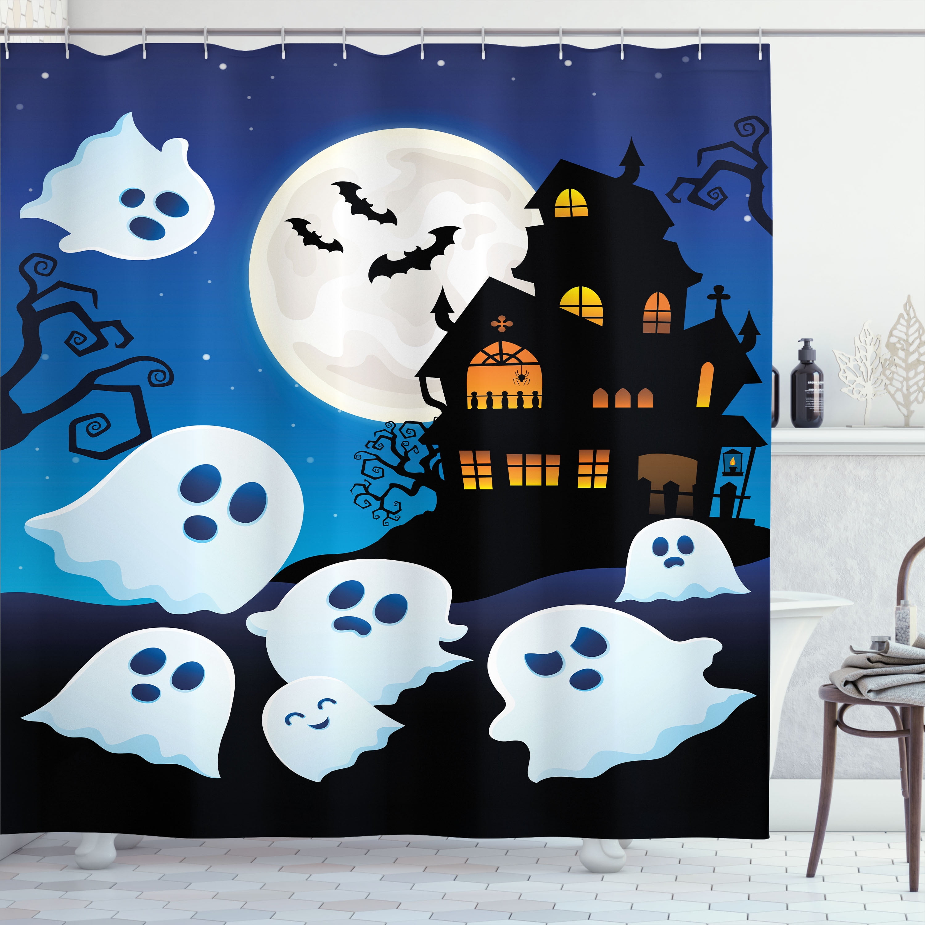 Haunted Mansion Shower Curtain