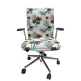 thumbnail image 1 of Ambesonne Hawaii Office Chair Cover Stretchable High Back, Summer Palm Trees Fern, Multicolor, 1 of 1