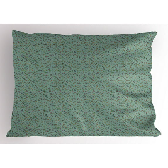 Ambesonne Hearts Pillow Sham, Love and Friendship Doodle, 36" X 20", Multicolor