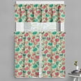 thumbnail image 1 of Ambesonne Hearts Valance & Curtain, Colorful Love Cheers, 55"x24", Multicolor, 1 of 6