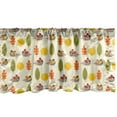 thumbnail image 1 of Ambesonne Hedgehog Window Valance, Different Trees Animals, 54" X 18", Multicolor, 1 of 5