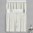 thumbnail image 1 of Ambesonne Herringbone Valance & Curtain, Hand Drawn Hipster, 55"x30", Tan White, 1 of 6