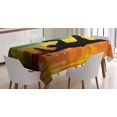 thumbnail image 1 of Ambesonne Hip Hop Tablecloth Rectangular Table Cover, Breakdancer at Disco, 60"x84", Multicolor, 1 of 4