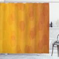 thumbnail image 1 of Ambesonne Honeycomb Shower Curtain, Orange and Yellow Hexagon, 69"Wx70"L, Oragen and Pale Orange, 1 of 1