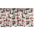 thumbnail image 1 of Ambesonne Horses Window Valance, Abstract Floral Stallion, 54" X 18", Multicolor, 1 of 3