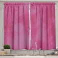 thumbnail image 1 of Ambesonne Hot Pink Kitchen Curtains, Mottled Vibrant, 55"x39", Hot Pink, 1 of 3