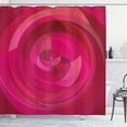 thumbnail image 1 of Ambesonne Hot Pink Shower Curtain, Abstract Swirls Shapes, 69"Wx70"L, Hot Pink Magenta Pink, 1 of 3