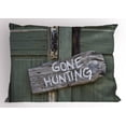 thumbnail image 1 of Ambesonne Hunting Pillow Sham, Old Cottage Door, 36" X 20", Multicolor, 1 of 2