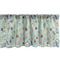 thumbnail image 1 of Ambesonne Ice Cream Window Valance, Yummy Fruity, 54" X 18", Multicolor, 1 of 3