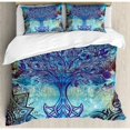 thumbnail image 1 of Ambesonne Indian Grunge Style Tree Duvet Cover Set, 1 of 3