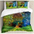 thumbnail image 1 of Ambesonne Indian Tree in the Valley Duvet Cover Set, 1 of 3