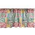 thumbnail image 1 of Ambesonne Indie Window Valance, Vintage Spiral Colorful, 54" X 18", Multicolor, 1 of 3