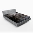 thumbnail image 1 of Ambesonne Industrial Fitted Sheet, Rusty Grunge Retro, Full Size, Dark Taupe, 1 of 2