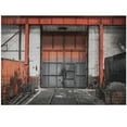 thumbnail image 1 of Ambesonne Industrial Jigsaw Puzzle Durable Cardboard, Old Door Entrance Scene, 1000 pcs, Orange White and Grey, 1 of 1
